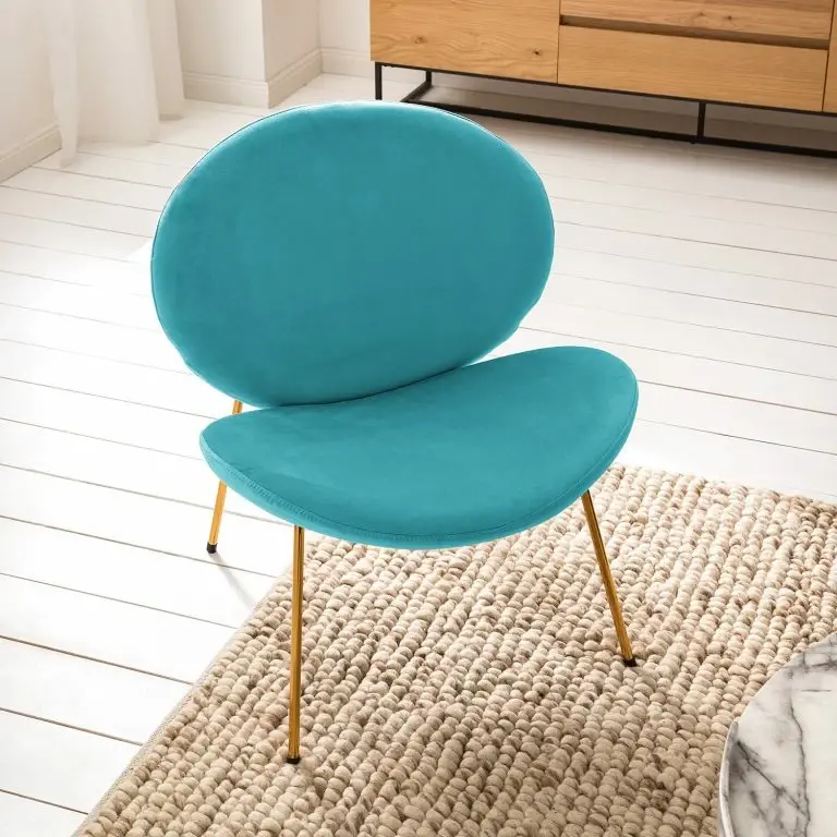Loftscape Jack & Alice Fauteuil Zadar I – Velours – Turquoise