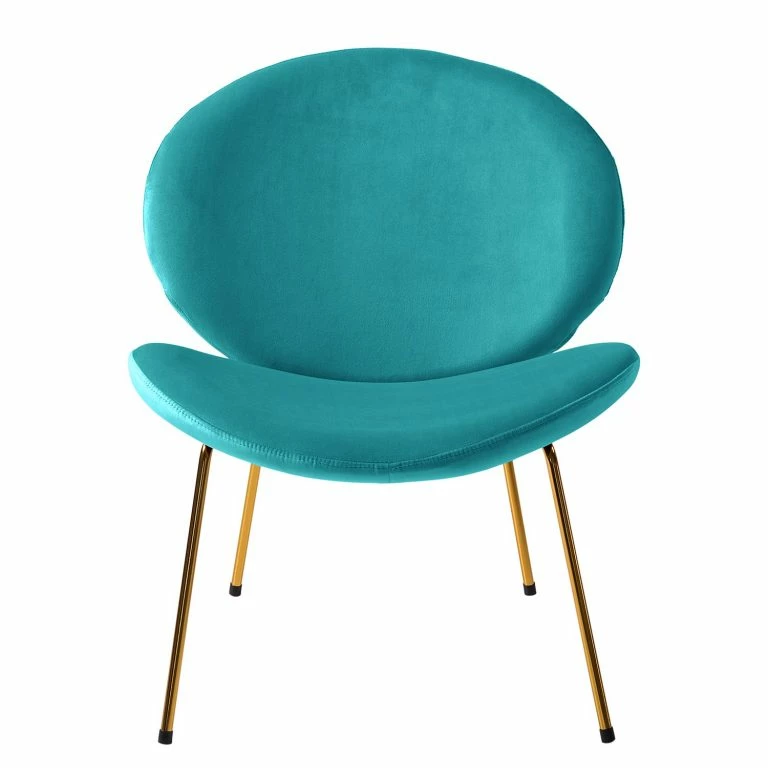 Loftscape Jack & Alice Fauteuil Zadar I – Velours – Turquoise