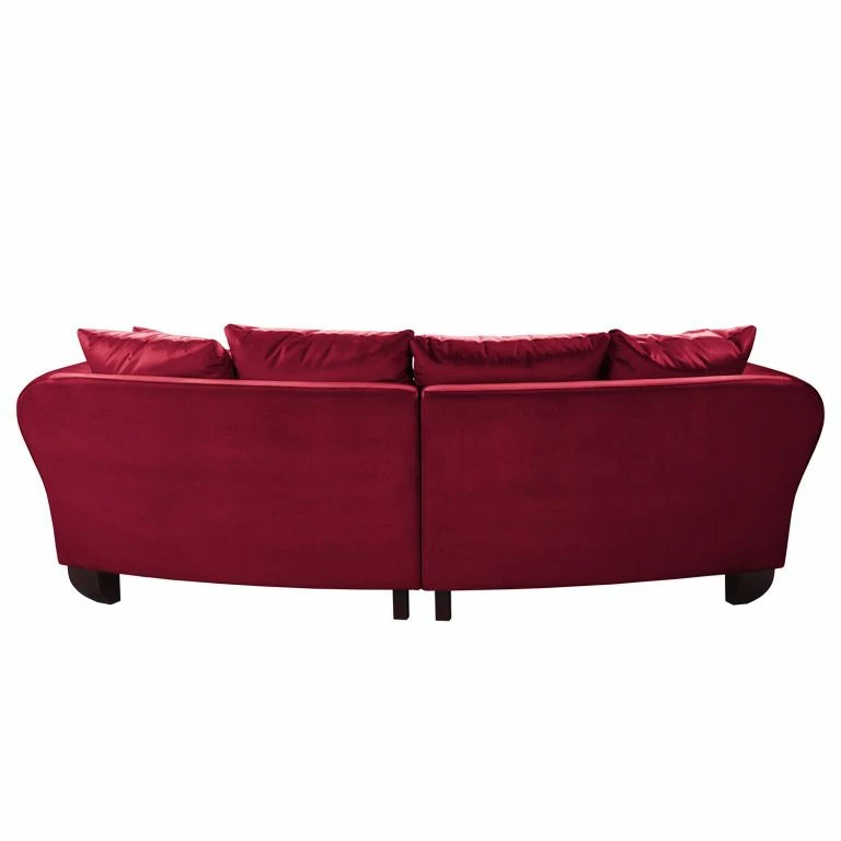Loftscape Jack & Alice Grand Canapé Sells – Velours – Rouge