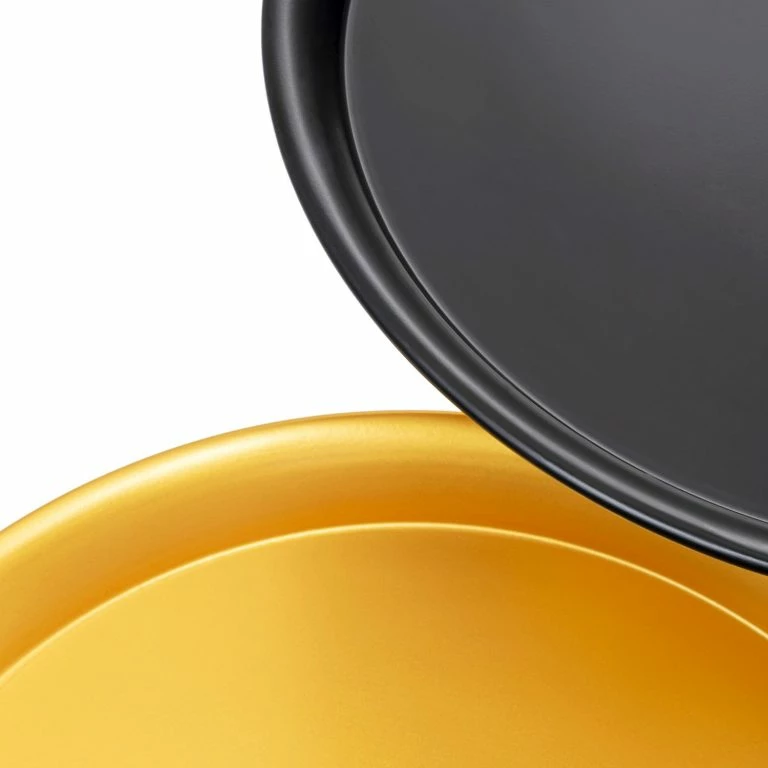 Loftscape Kare Design Bouts De Canapé Tribeca (lot De 2) – Métal – Doré / Noir