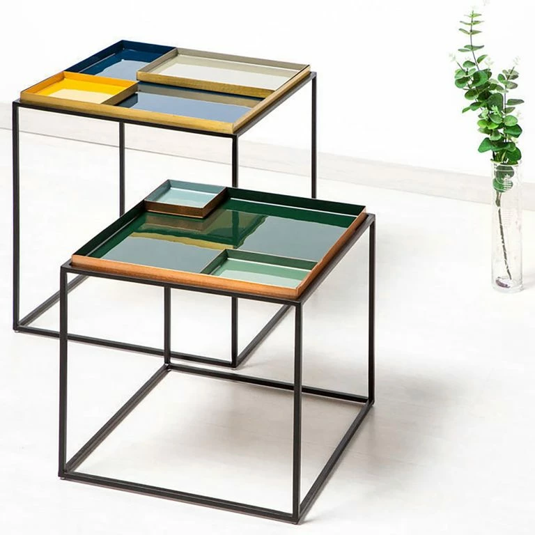 Loftscape Kayoom Bout De Canapé Famosa II – Fer – Multicolore