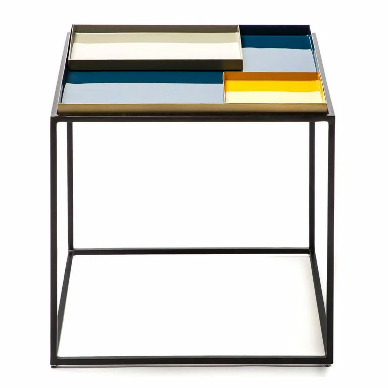 loftscape Kayoom Bout de canapé Famosa II – Fer – Multicolore