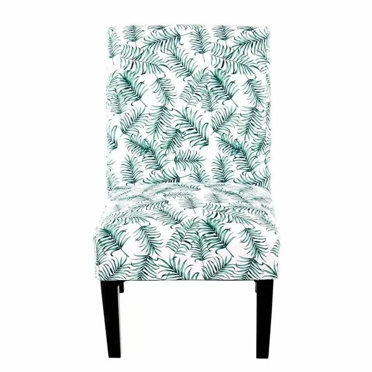 Loftscape Kayoom Chaises Capitonnées Indira I – Tissu / Hêtre Massif – Noir / Vert Et Blanc