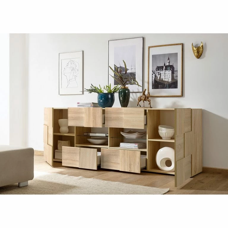 Loftscape LC Spa Buffet Dama III – Imitation Chêne De Sonoma