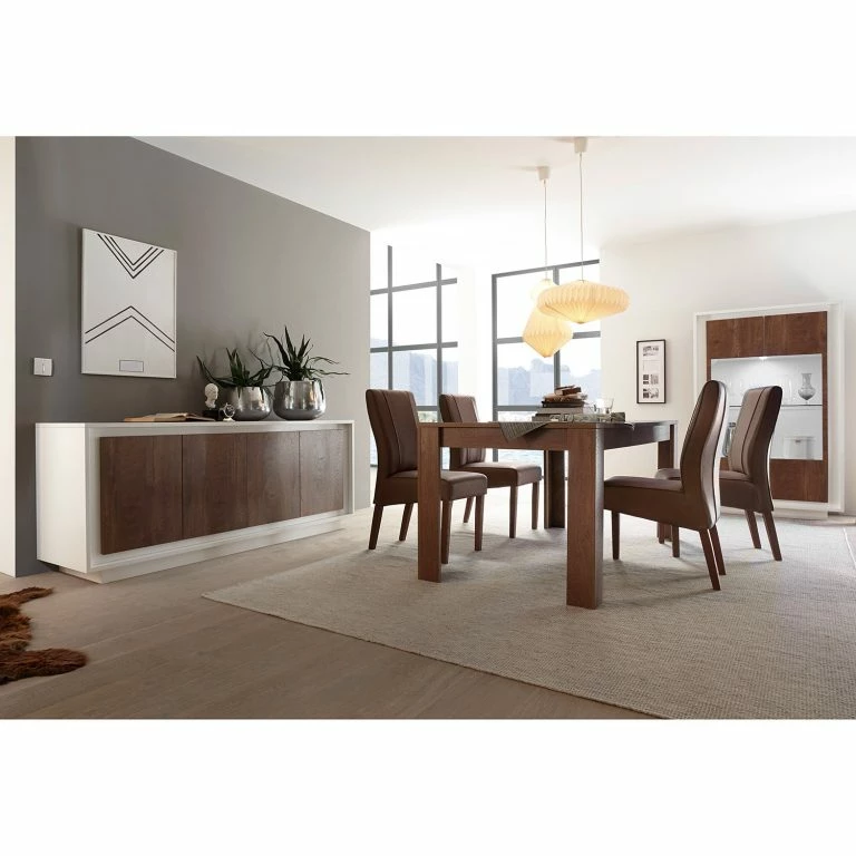 Loftscape LC Spa Buffet Forenza – Imitation Noisetier / Blanc