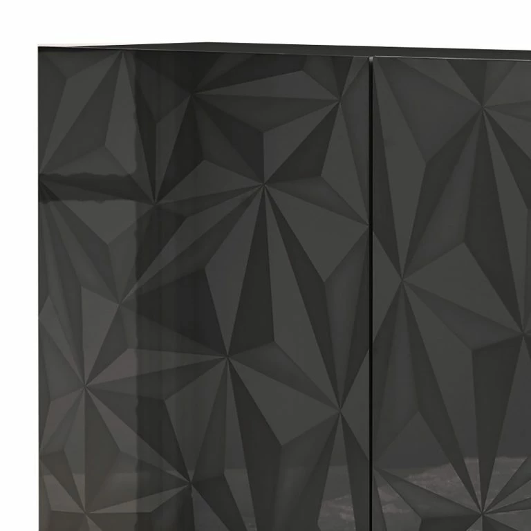 Loftscape LC Spa Buffet Prisma I – Anthracite Brillant – Largeur : 241 Cm