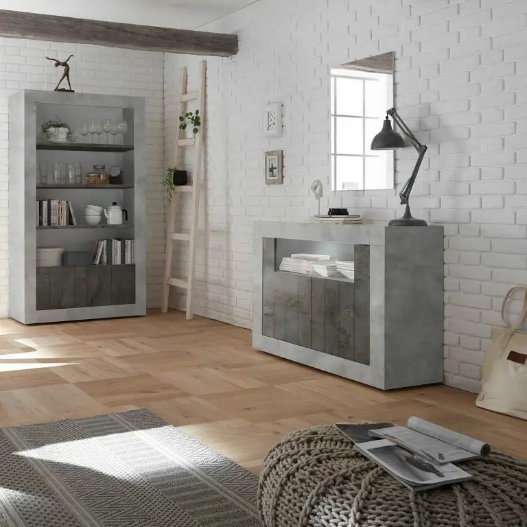 Loftscape LC Spa Buffet Urbino – Anthracite / Gris Clair