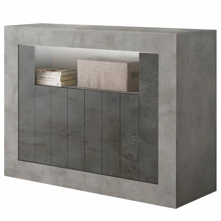 loftscape LC Spa Buffet Urbino – Anthracite / Gris clair