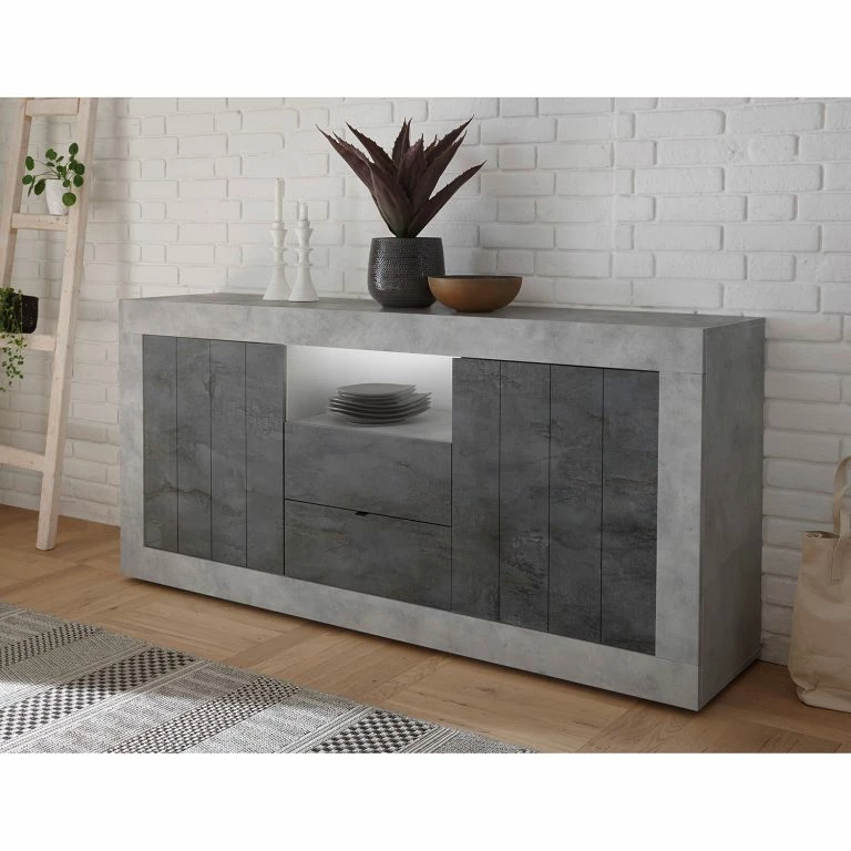 Loftscape LC Spa Buffet Urbino I – Anthracite / Gris Clair