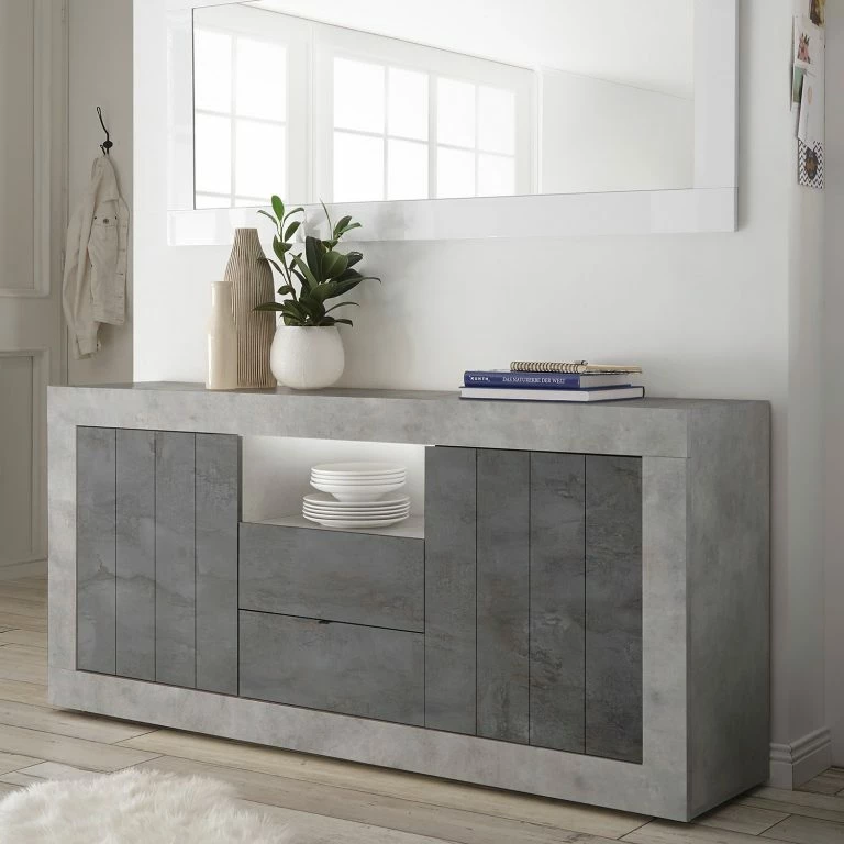 Loftscape LC Spa Buffet Urbino I – Anthracite / Gris Clair
