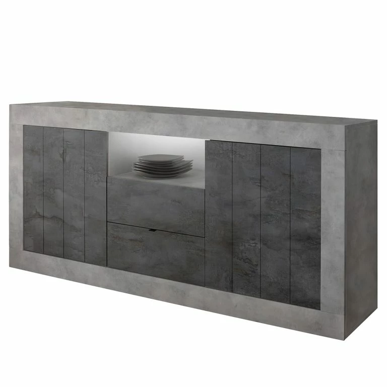 loftscape LC Spa Buffet Urbino I – Anthracite / Gris clair