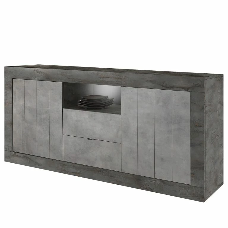 loftscape LC Spa Buffet Urbino I – Gris clair / Gris foncé