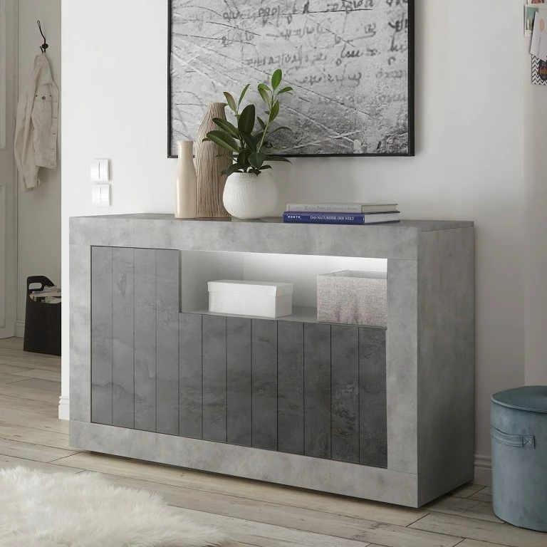 Loftscape LC Spa Buffet Urbino II – Anthracite / Gris Clair