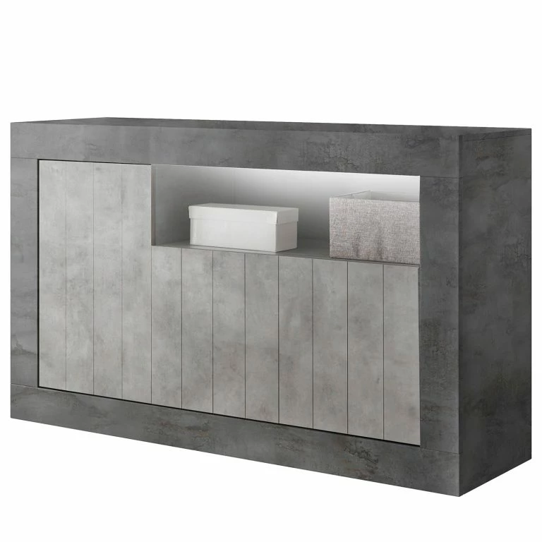 loftscape LC Spa Buffet Urbino II – Gris clair / Gris foncé