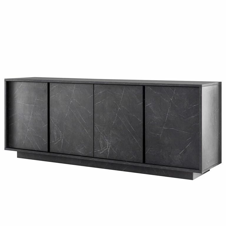 loftscape LC Spa Enfilade Carrara – Imitation marbre anthracite