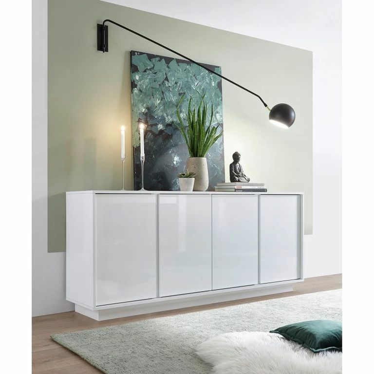 Loftscape LC Spa Enfilade Ice I – Blanc Brillant – Largeur : 180 Cm