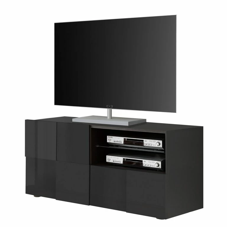 loftscape LC Spa Meuble TV Dama I – Anthracite brillant