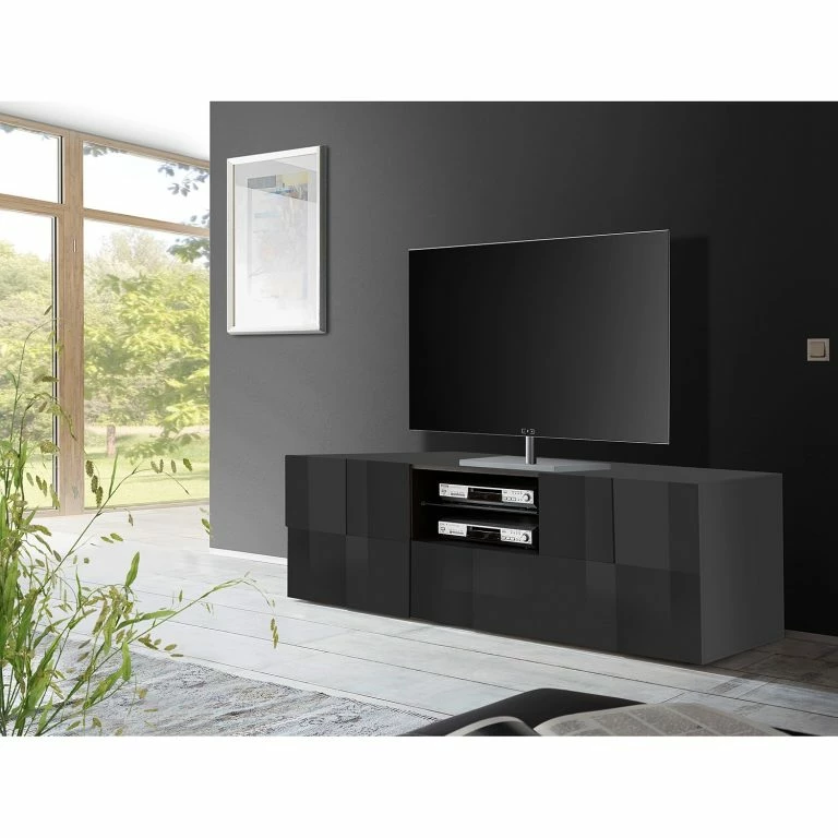 Loftscape LC Spa Meuble TV Dama II – Anthracite Brillant