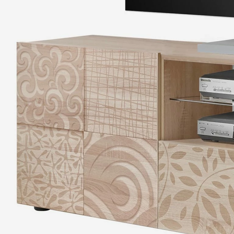 Loftscape LC Spa Meuble TV Miro – Imitation Chêne De Sonoma