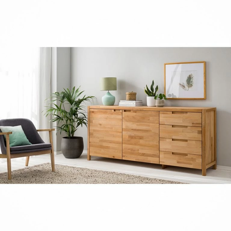Loftscape Ars Natura Buffet IvoWood – Hêtre Massif