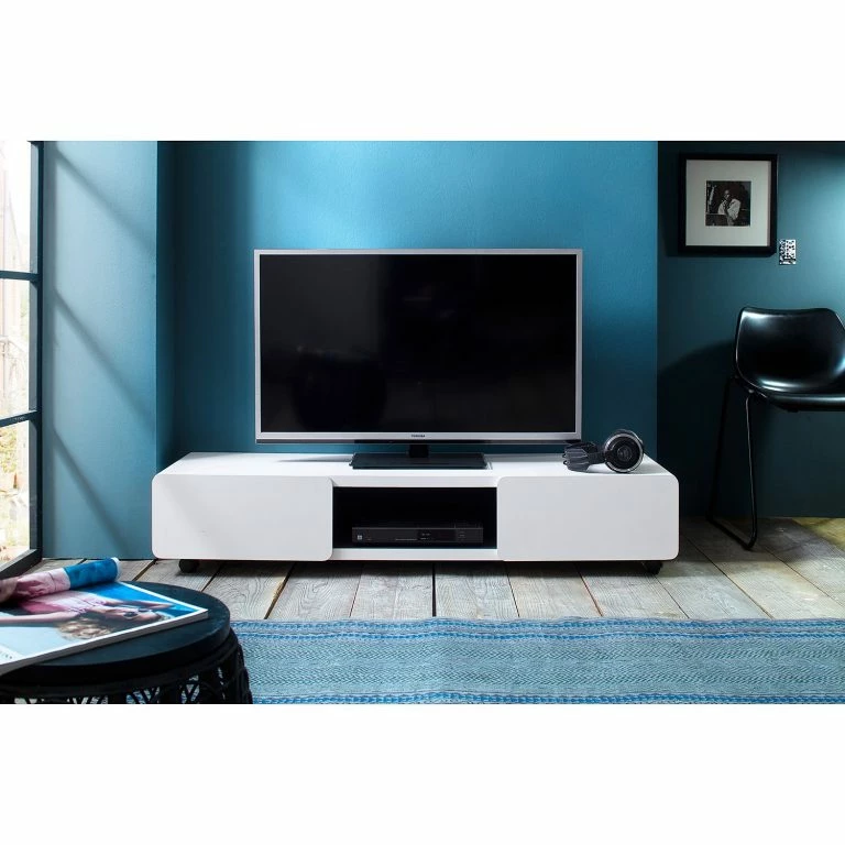 Loftscape Loftscape Banc TV Lagunas – Blanc / Anthracite