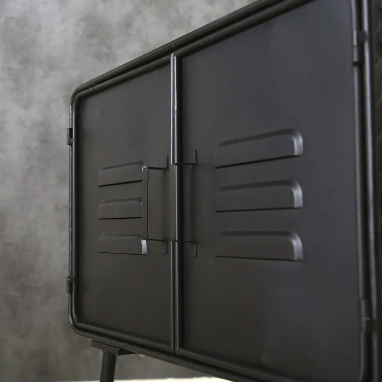 Loftscape Boltze Buffet Style – Métal – Noir