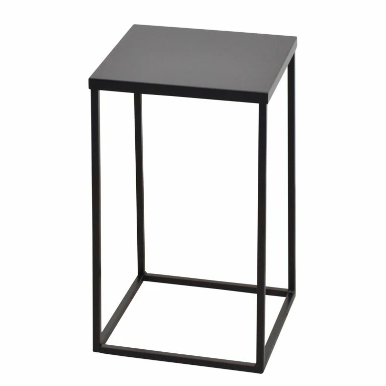 Loftscape Loftscape Bout De Canapé Baddha I – Métal – Noir