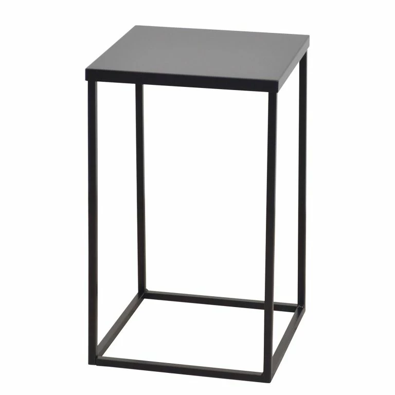 loftscape Loftscape Bout de canapé Baddha I – Métal – Noir