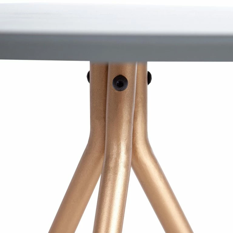 Loftscape Loftscape Bout De Canapé Carrabelle III – Gris / Doré