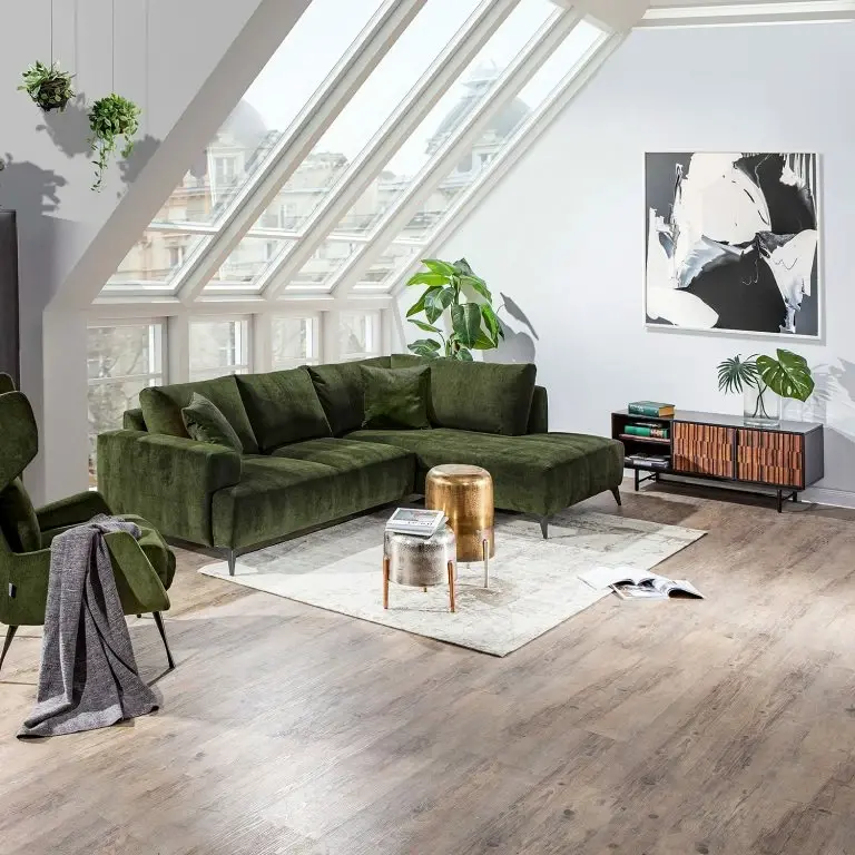 Loftscape Loftscape Bout De Canapé Condat II – Métal – Argenté / Laiton