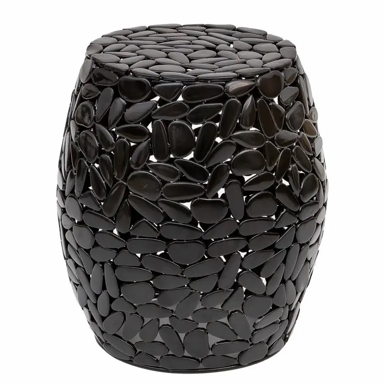 loftscape Loftscape Bout de canapé Girsby – Métal – Noir