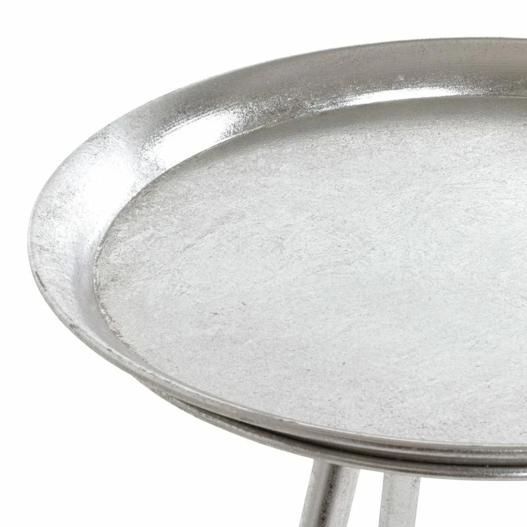 Loftscape Loftscape Bout De Canapé Hatta I – Verre – Argenté