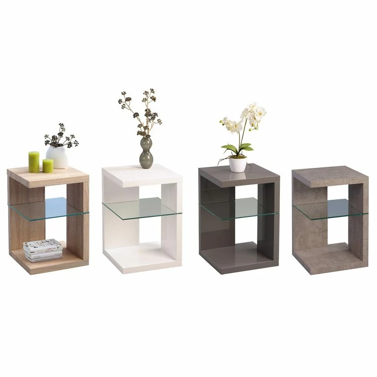 Loftscape Loftscape Bout De Canapé Lyman – Imitation Béton