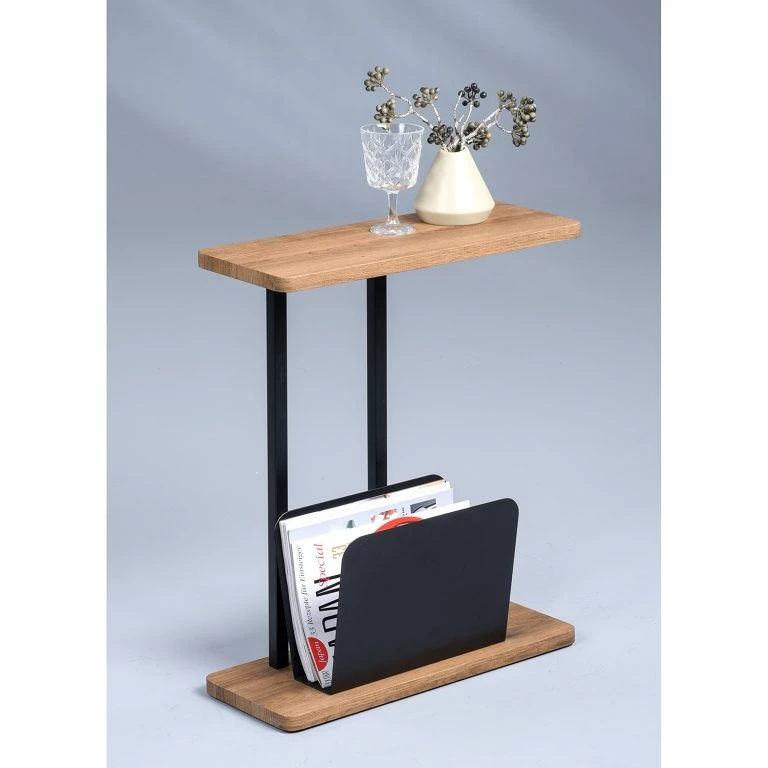 Loftscape Loftscape Bout De Canapé Oark – Imitation Chêne