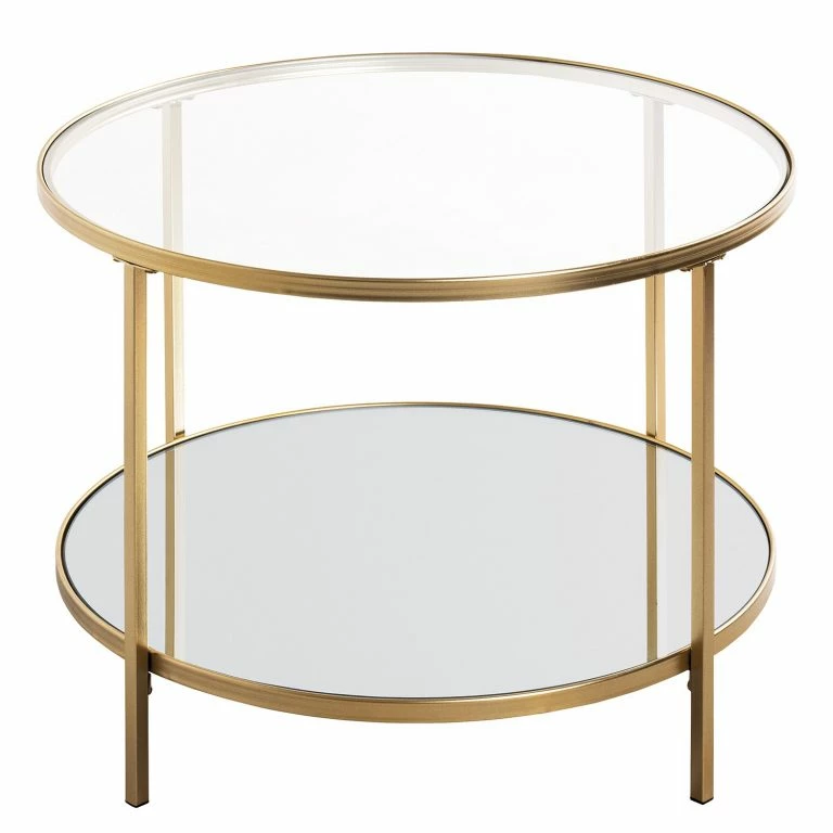 Loftscape Loftscape Bout De Canapé Pag II – Verre / Métal – Doré