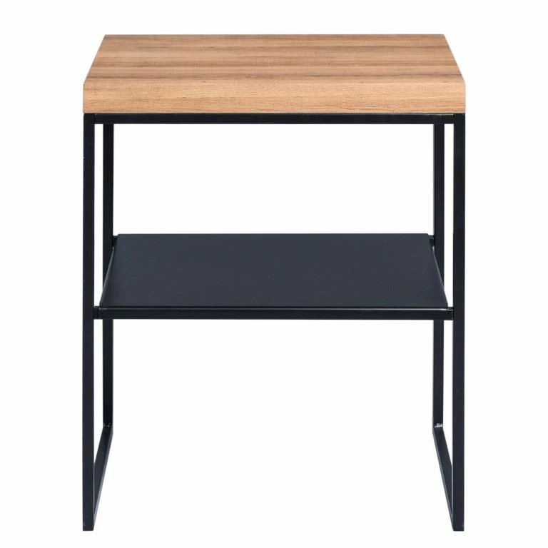 Loftscape Loftscape Bout De Canapé Saxton – Imitation Chêne / Noir