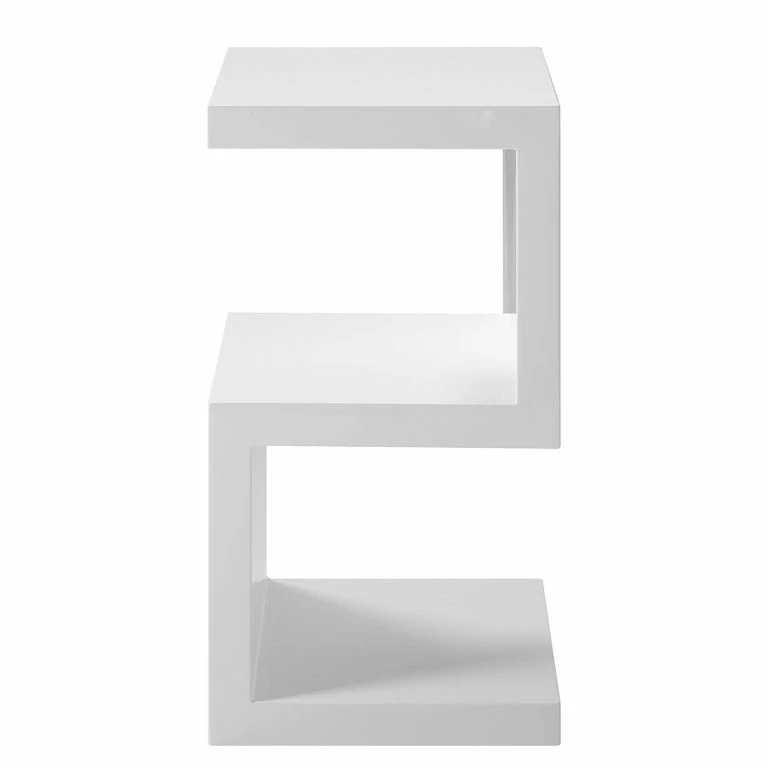 Loftscape Loftscape Bout De Canapé Snake – Blanc Brillant