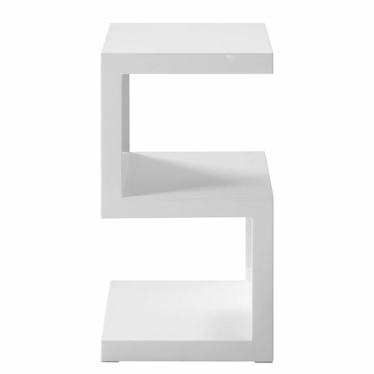 Loftscape Loftscape Bout De Canapé Snake – Blanc Brillant