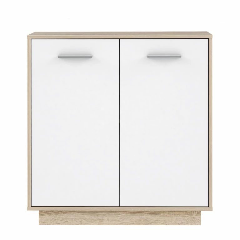 Loftscape Loftscape Buffet Aracala – Blanc / Imitation Chêne De Sonoma