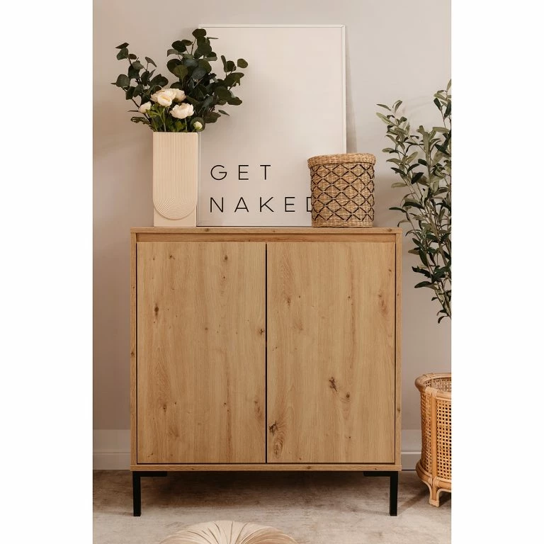 Loftscape Loftscape Buffet Brochet I – Imitation Chêne / Noir