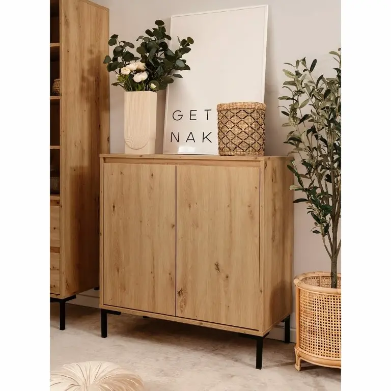 Loftscape Loftscape Buffet Brochet I – Imitation Chêne / Noir