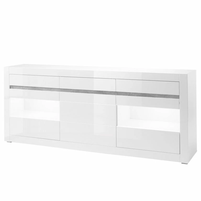 loftscape Loftscape Buffet Cape Ann II – Blanc brillant / Blanc mat