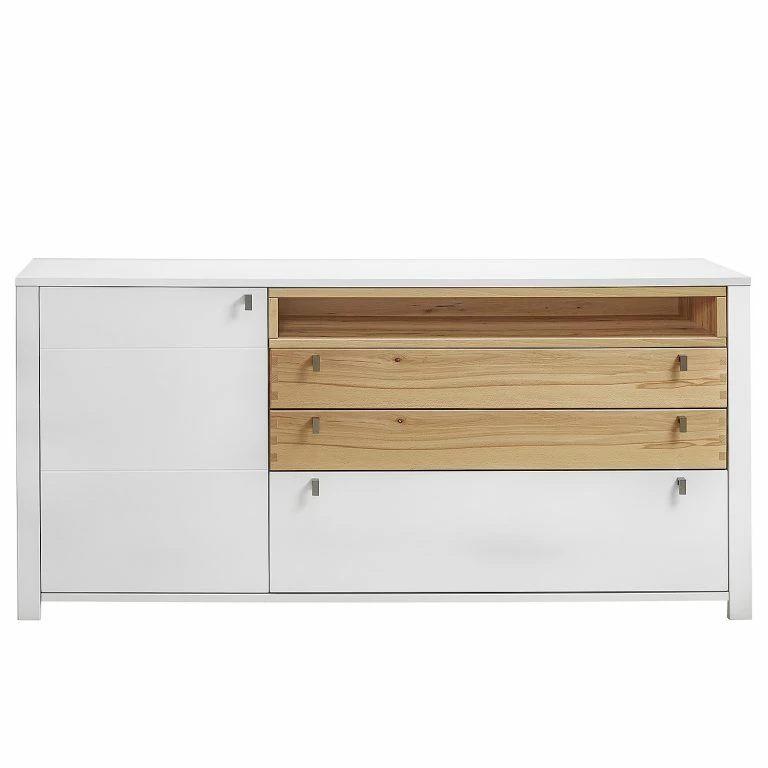 loftscape Loftscape Buffet Cordelle – Blanc mat / Chêne sauvage