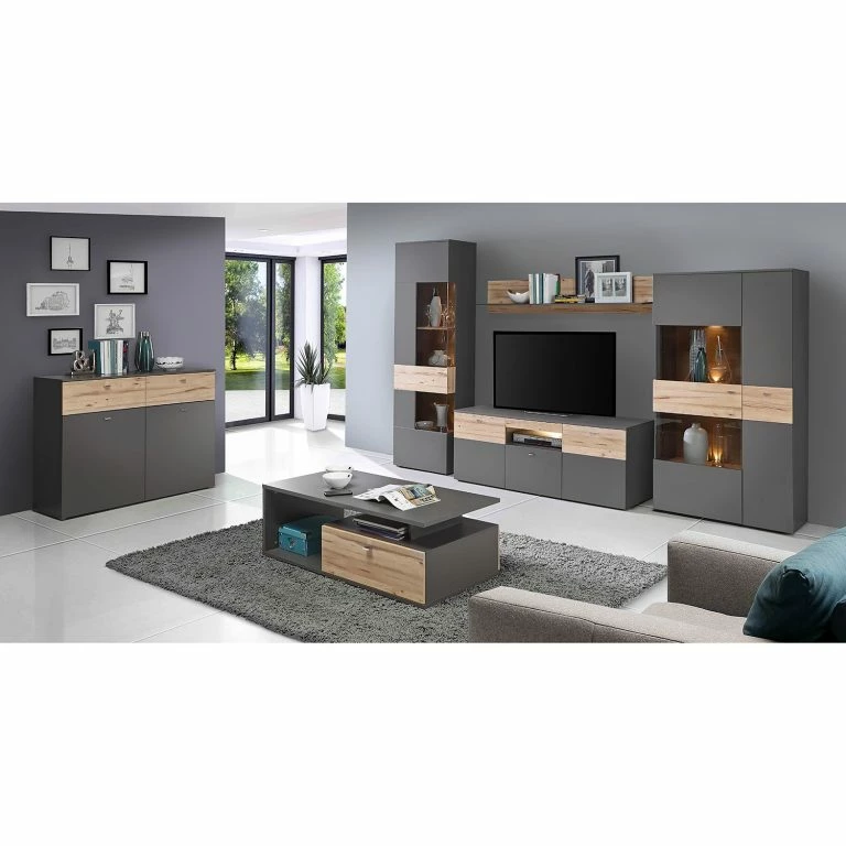 Loftscape Loftscape Buffet Corey – Imitation Chêne / Gris