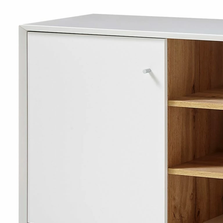 Loftscape Loftscape Buffet Crecora I – Blanc / Imitation Chêne