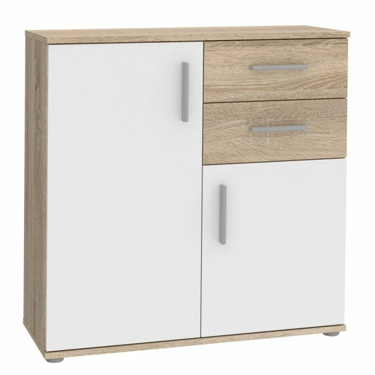 loftscape Loftscape Buffet Kiltealy I – Blanc / Imitation chêne Sonoma