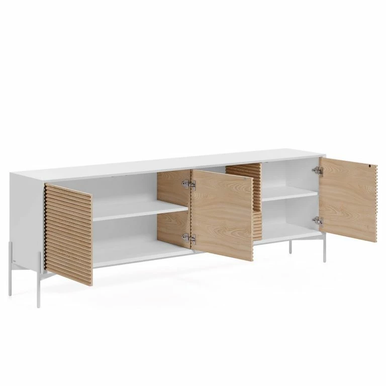 Loftscape Loftscape Buffet Maredale – Frêne Massif – Blanc / Frêne