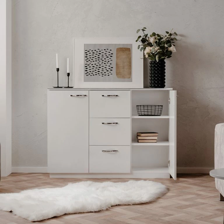 Loftscape Loftscape Buffet Modica II – Blanc Brillant