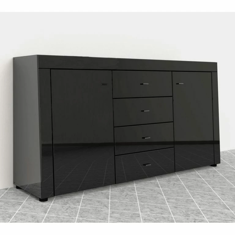 Loftscape Loftscape Buffet Moitin – Noir Brillant / Noir