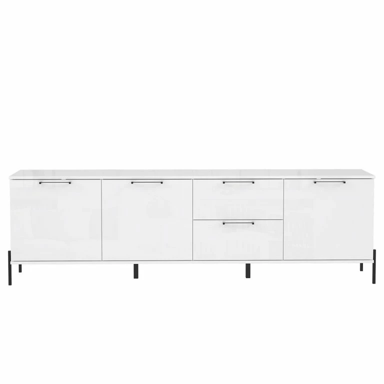 Loftscape Loftscape Buffet Ozora III – Blanc Brillant / Blanc Mat